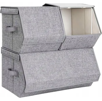 Úložný box ORGANIZÉR, ÚLOŽNÝ KRABIČKA S VÍKEM A MAGNETICKÝM UZÁVĚREM