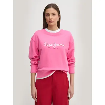 Dámská mikina Pepe Jeans růžová dámská mikina Maddy 20014599-2208725