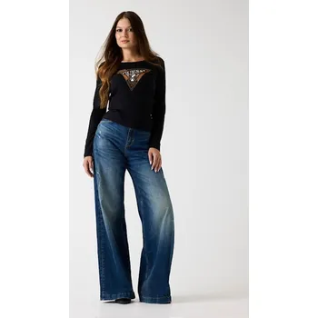 Dámské tričko Guess dámské černé tričko 20024105-7628907882319