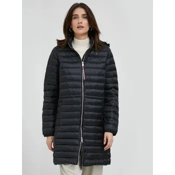 Dámský kabát Tommy Hilfiger dámský černý prošívaný kabát 20018300-1907971