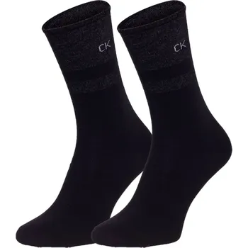 Dámské ponožky Calvin Klein dámské černé ponožky 20002187-8720245379892