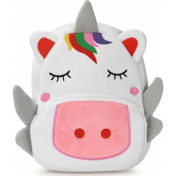 Dětský batoh BATOH PRO DĚTI Z UMĚLÉ KOŽEŠINY, PLYŠOVÝ, DO ŠKOLKY - ROZTOMILÁ KRÁVA