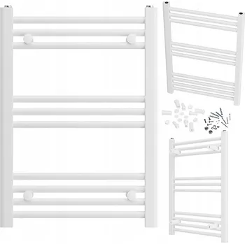 Radiátor Koupelnový radiátor vodní Granitan 273 W 500 x 700 mm černý