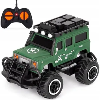 autíčko Dálkově ovládané vojenské vozidlo RC, měřítko 1:43 YP TOYS