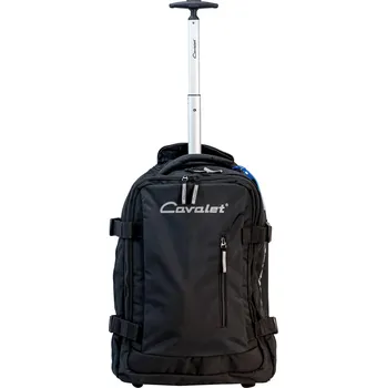 turistický batoh Batoh – malý kufr s kolečky Cavalet CARGO 55, 40 l, černý