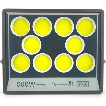 Halogenový LED reflektor 500W IP66 Venkovní Vodotěsný reflektor na parkoviště