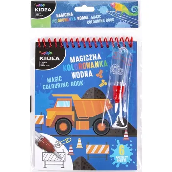 omalovánky Vodní omalovánka Kidea Vehicles