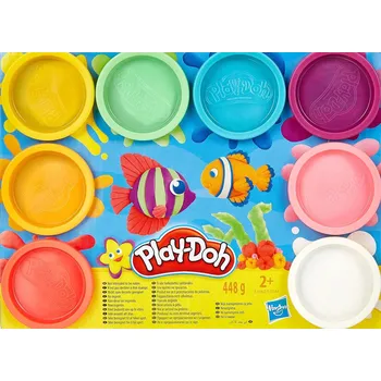Modelovací hmota Modelína PLAY-DOH Tęczowe Kolory Modelovací Hmota DÁREK barvy, 8 kusů
