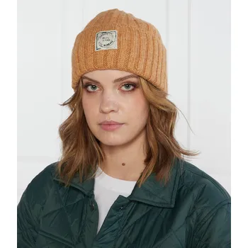 Čepice Pepe Jeans dámská hnědo- žlutá čepice TILDE HAT 10003675-8445866231069