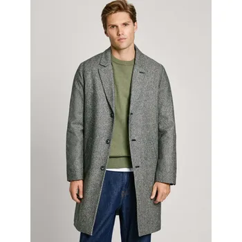 Pánský zimní kabát Pepe Jeans pánský šedý kabát 20014108-2144771
