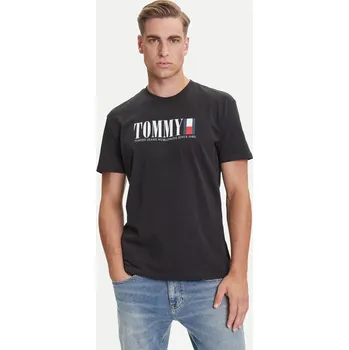 Pánské tričko Tommy Jeans pánské černé triko 99929628-2234670