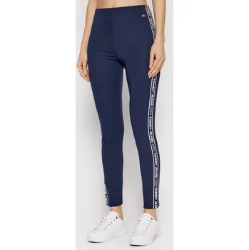Dámské legíny Tommy Jeans dámské modré legíny 20004758-8720116592702