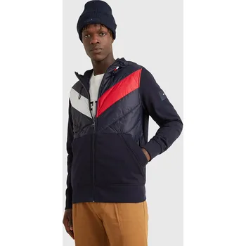 Pánská mikina Tommy Hilfiger pánská tmavě modrá mikina Mix Media 20009767-8720117837260