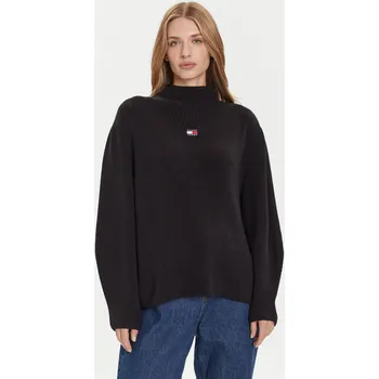 Dámský svetr Tommy Jeans dámský černý svetr 20024220-8721222123286