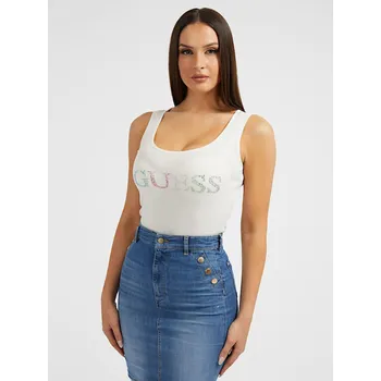 Guess dámské krémové tílko 20021492-7621701879042