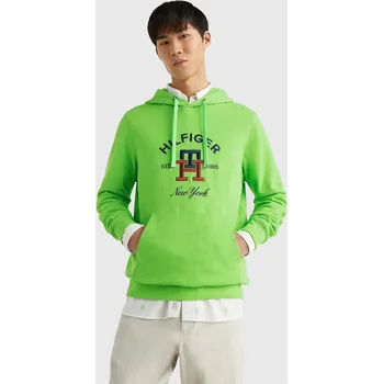 Pánská mikina Tommy Hilfiger pánská zelená mikina Monogram 20010156-1927245