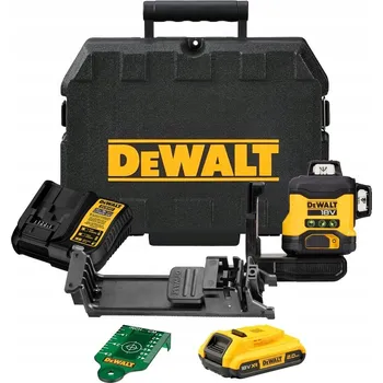 Měřící laser Křížový laser DEWALT DCLE34031D1 3x360° 18V s akumulátorem 2Ah
