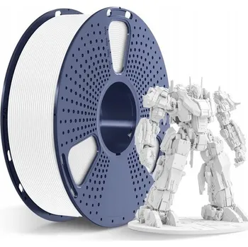 Filament FILAMENT SUNLU 1.75mm PLA+ 2.0 Bílý 1kg Cívka pro opakované použití