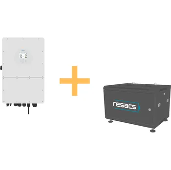 SET MĚNIČ DEYE SUN 15K + BATERIE RESACS 15kWh LEŽATÁ