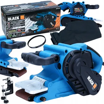 Bruska Black Pásová bruska 2v1 na dřevo 76×533 mm