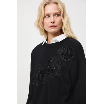 Dámská mikina Mikina Medicine dámská, černá barva, s aplikací RW25-BLDA00 99X, vel. XL