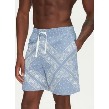 Pánské kraťasy Tommy Jeans pánské modré šortky 20004660-2219264