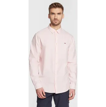Pánská košile Tommy Jeans pánská růžová košile 20023701-8720644554678