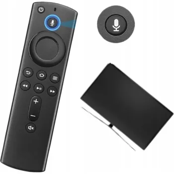 IP kamera Pilot Glosowy Kompatybilny Ze Smart TV 4K Černá, 2. generace, náhrada