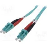 Světlovodný patch cord OM3 LC/UPC,z obou stran 2m LSZH
