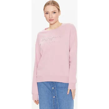 Dámská mikina Pepe Jeans dámská růžová mikina Loreta 20014573-1953565