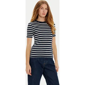 Dámské tričko Tommy Hilfiger dámské tmavě modré tričko 20020992-2163390