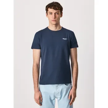 Pánské tričko Pepe Jeans pánské tmavě modré tričko Basic 20016082-1842678