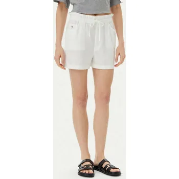 Dámské kraťasy Tommy Jeans dámské bílé kraťasy 20008066-2219486
