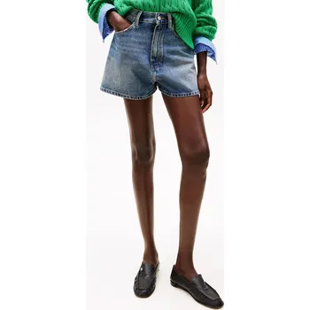 Dámské kraťasy Tommy Hilfiger dámské modré šortky 20021021-8721106217773