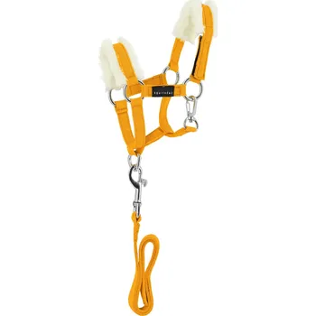 Hračka pro nejmenší EQUITHÈME Set ohlávky a vodítka Pony Academy Equithème, mini, yellow