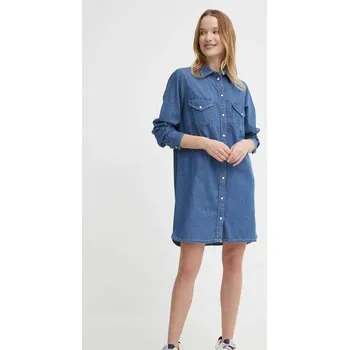 Dámské šaty Pepe Jeans dámské džínové šaty Maya 20015636-8445866619331