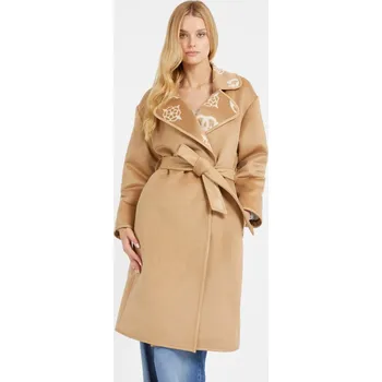 Dámský kabát Guess dámský béžový kabát 20021399-2029825