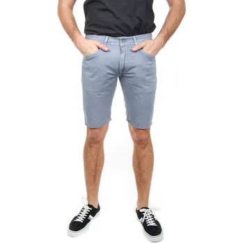 Pánské kraťasy Pepe Jeans pánské světle šedé šortky Stanley 20016291-1300475