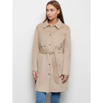 Dámský kabát Tommy Hilfiger dámský béžový kabát 20020267-8720116513646