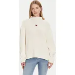 Tommy Jeans dámský krémový svetr 20024222-8721222304692