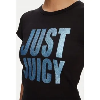 Dámské tričko Juicy couture Dámské tričko JUICY COUTURE-JCGCT125040 101 BLACK Černé