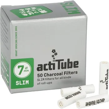 Cigaretové filtry Acti Tube Slim 6,9mm
