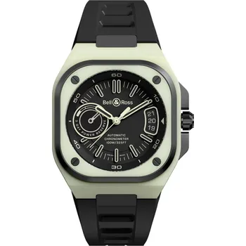 Hodinky Bell &amp; Ross BR-X5 Green Lum BRX5R-LUM-TC/SRB