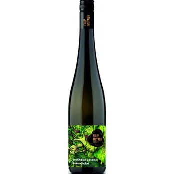 Víno Filip Mlýnek Veltlínské zelené bílé víno suché pozdní sběr 2024 14% 0,75l