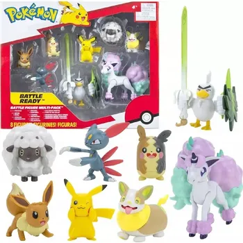 Dětské zboží Figurky Pokémon Battle Ready - Sada 8 ks figurek od Jazwares
