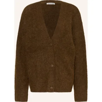 Dámský svetr The Frankie Shop Dámský Svetr Elland Z Alpaky, tmavě hnědá, 36