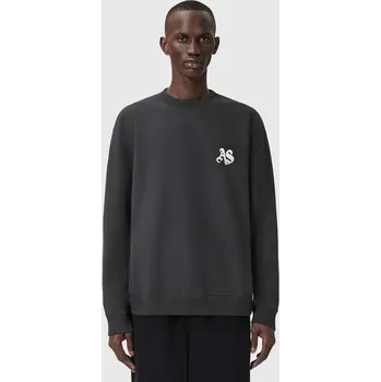 Dámská mikina Bavlněná mikina AllSaints M011NE černá 99A, vel. XXL