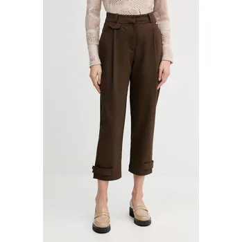 Dámské kalhoty Kalhoty Pedro del Hierro 7602505 hnědá 89X, vel. 42