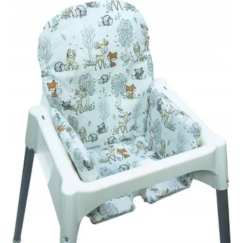 Polštář POLŠTÁŘ / POLŠTÁŘ do židličky IKEA ANTILOP, MĚKKÁ BAVLNA Kerstin