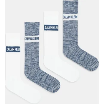 Ponožky Calvin Klein Jeans 4-pack 701235983 modrá 55X, vel. ONE SIZE